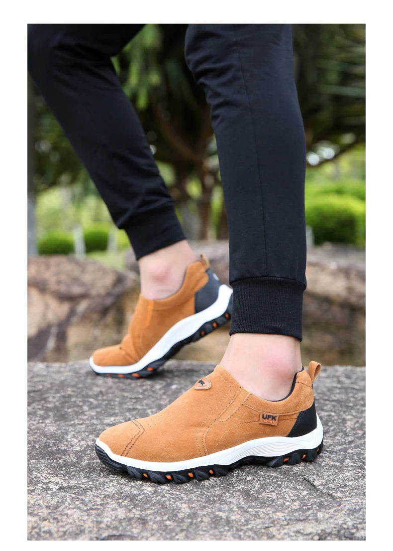 New Outdoor Hiking Camping Light Running Jogging Casual Sports Men's Shoes Non-slip Loafers Hiking Shoes Large Size 38-50