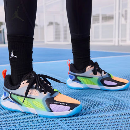 Nike genuine JORDAN women's sports breathable and cushioned low top basketball shoes FZ2473-018