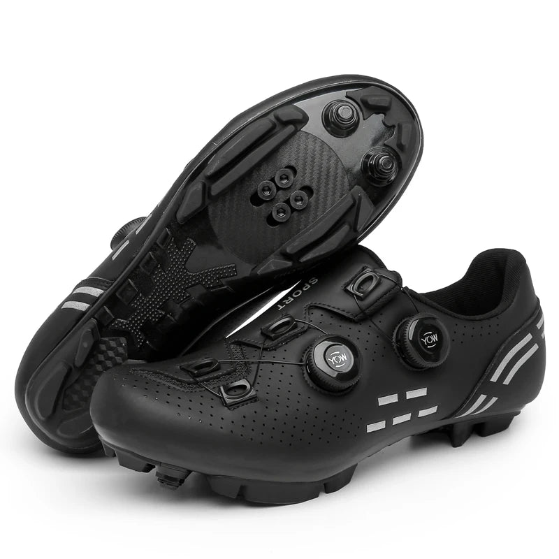 High-Quality Cycling Shoes Men's SPD Self-Locking Racing Bicycle Sports Shoes Women's MTB Mountain Non-Slip Cycling Shoes 36-47