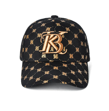 Boné de basebol estilo casal 2025 com estampado e bordado coreano para mulher, para festa ao ar livre, quatro estações, boné masculino