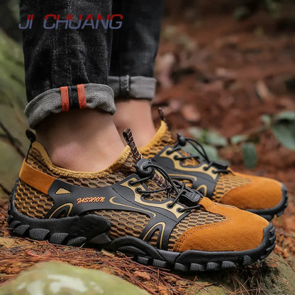 39-50 Water Shoes Men Quick Drying Swim Beach Aqua Shoes for Water Sport Diving Hiking Sailing Travel Sneakers  mountaineering