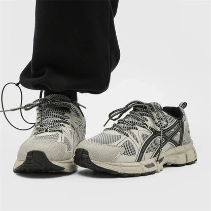 Męskie buty codzienne, outdoorowe, oddychające, do biegania, modne, do spacerów, rekreacyjne, sznurowane, do joggingu, mokasyny, markowe trampki Blade, wygodne
