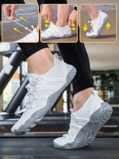 Summer Unisex Swimming Shoes Outdoor Beach Sandals Water Sports Five-Finger Upstream Shoes Quick-Drying And Non-Slip