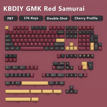 KBDiy GMK MarrsGreen Keycap teclas ISO de PBT double shot con perfil Cherry para kit DIY de teclado mecánico gamer Gaming Point KeyCap