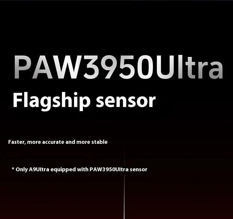 Rato Gaming Sem Fios ATK A9 Plus A9/A9 SE/A9 Pro Tri-Mode 8K Leve A9 Ultimate E-sports PC Presente Personalizado