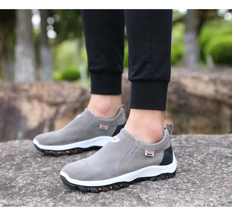New Outdoor Hiking Camping Light Running Jogging Casual Sports Men's Shoes Non-slip Loafers Hiking Shoes Large Size 38-50