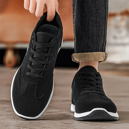 Men's Shoes, Spring and Autumn Trendy Shoes, New Cross-Border Models, White, Black, Red Sneakers, Soft-Soled Breathable Men's Low-Top Versatile Casual Shoes