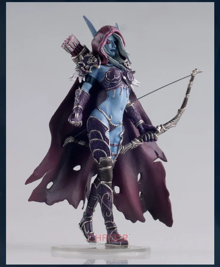 Sylvanas Windrunner World Of Warcraft actiefiguren De Koningin van de Ondoden handgemaakte modelverzameling ornamenten kindercadeaus speelgoed