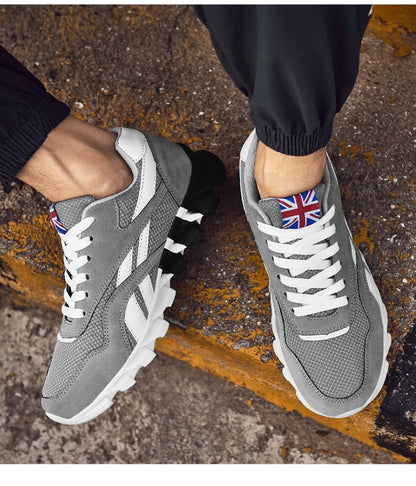 New Men's and Women's Running Shoes Breathable Casual Sneakers Anti-slip Vibration Comfortable Outdoor Sprots Walking Shoes36-48