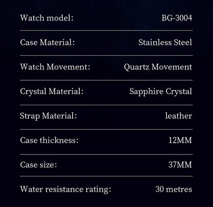 BONEST GATTI 3004 Women's Fashion Quartz Wristwatch Bridge Of Lovers Dial Stainless Steel Case Watches for Women