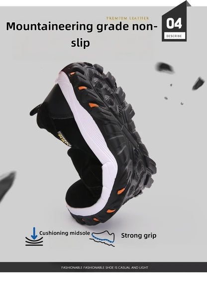 New Outdoor Hiking Camping Light Running Jogging Casual Sports Men's Shoes Non-slip Loafers Hiking Shoes Large Size 38-50