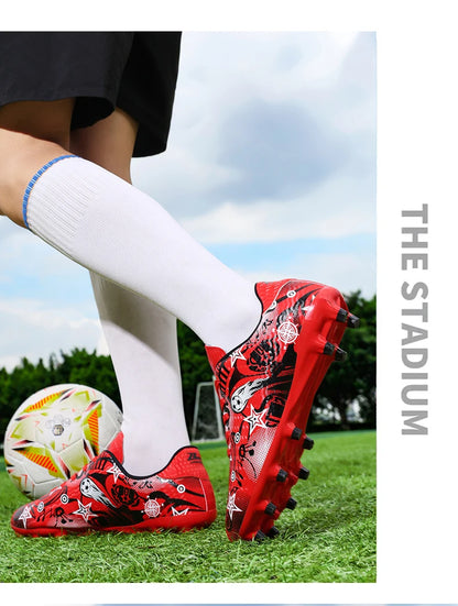 New Men Soccer Shoes Boys Original Football Shoes TF/AG Indoor Professional Football Field Boots Society Cleats Sneaker Non Slip