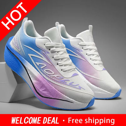 Fashion Lightweight Running Shoes Men Women Breathable Athletic Sneakers for Outdoor Jogging