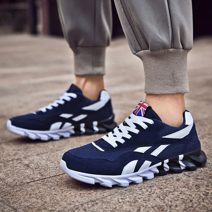 Men's Shoes Marathon Running Sports Shoes Casual Sneakers Soft Comfortable Training Shoes Wear Resistant Sneakers Men Sneakers