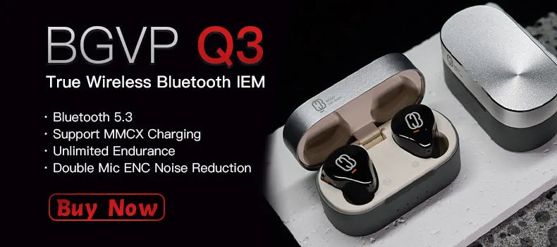 BGVP Scale 2DD HiFi Wired Earphones In Ear Monitor Headphones with 6D Sound Effects, Gaming Headset, Bass Stereo Earbuds with Detachable Cable