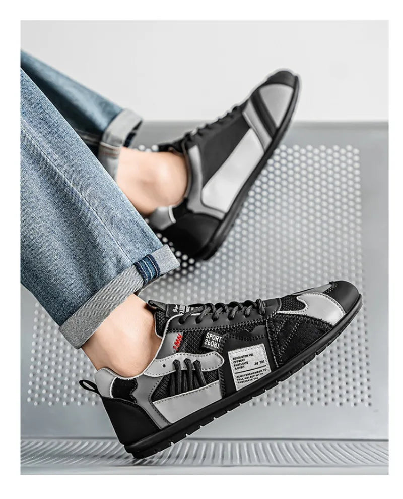 Buty męskie letnie, nowe, z siateczki, oddychające, młodzieżowe, rekreacyjne, do biegania, do chodzenia, lekkie trampki, Zapatillas