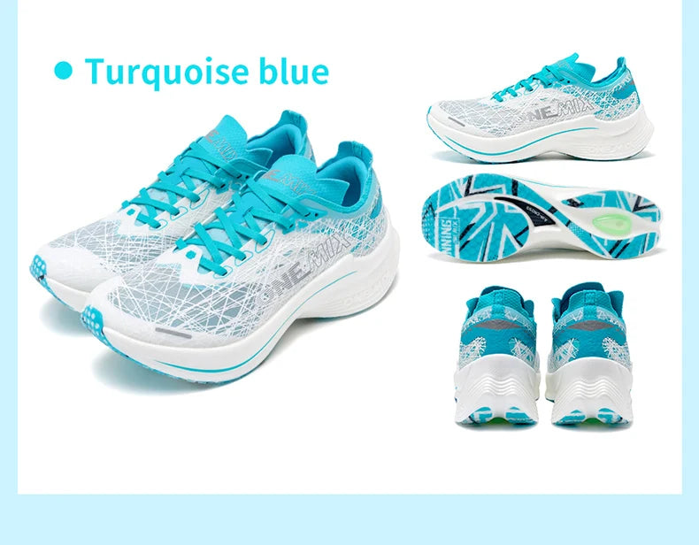 ONEMIX New Nylon Carbon Plate Marathon Running Shoe Pro Tests Stable Support For Shock-absorbing Ultralight Bounce Sneakers