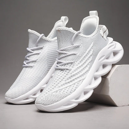 New Running Sneakers Newest Breathable Comfort For Women Low Top Large Size Men's Sports Increase Shoes Mesh Jogging Casual