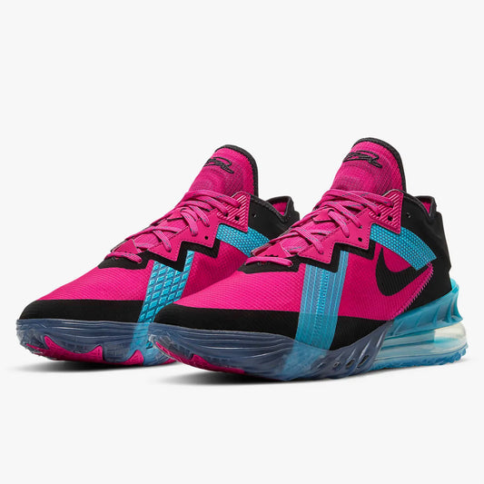 Sapatilhas de basquetebol desportivas Nike genuínas LEBRON XVIII LOW EP para homem e mulher CV7564-600