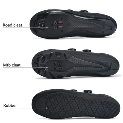 Cycling Sneaker MTB Men Sport Road Bike Boots Flat Racing Speed Sneakers Trail Mountain Bicycle Footwear Spd Pedal Cycling Shoes