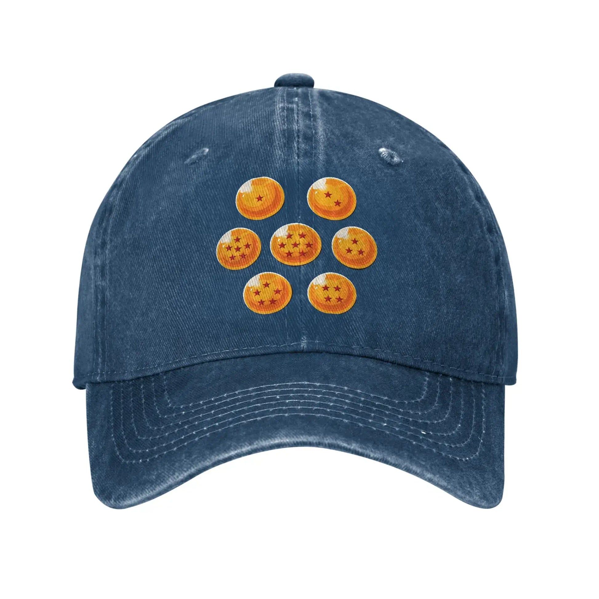 Dragon Ball DBZ Goku Baseball Cap for Men Women Distressed Denim Snapback Cap Japan Manga Outdoor Unstructured Soft Caps Hat, Fraquane SAS