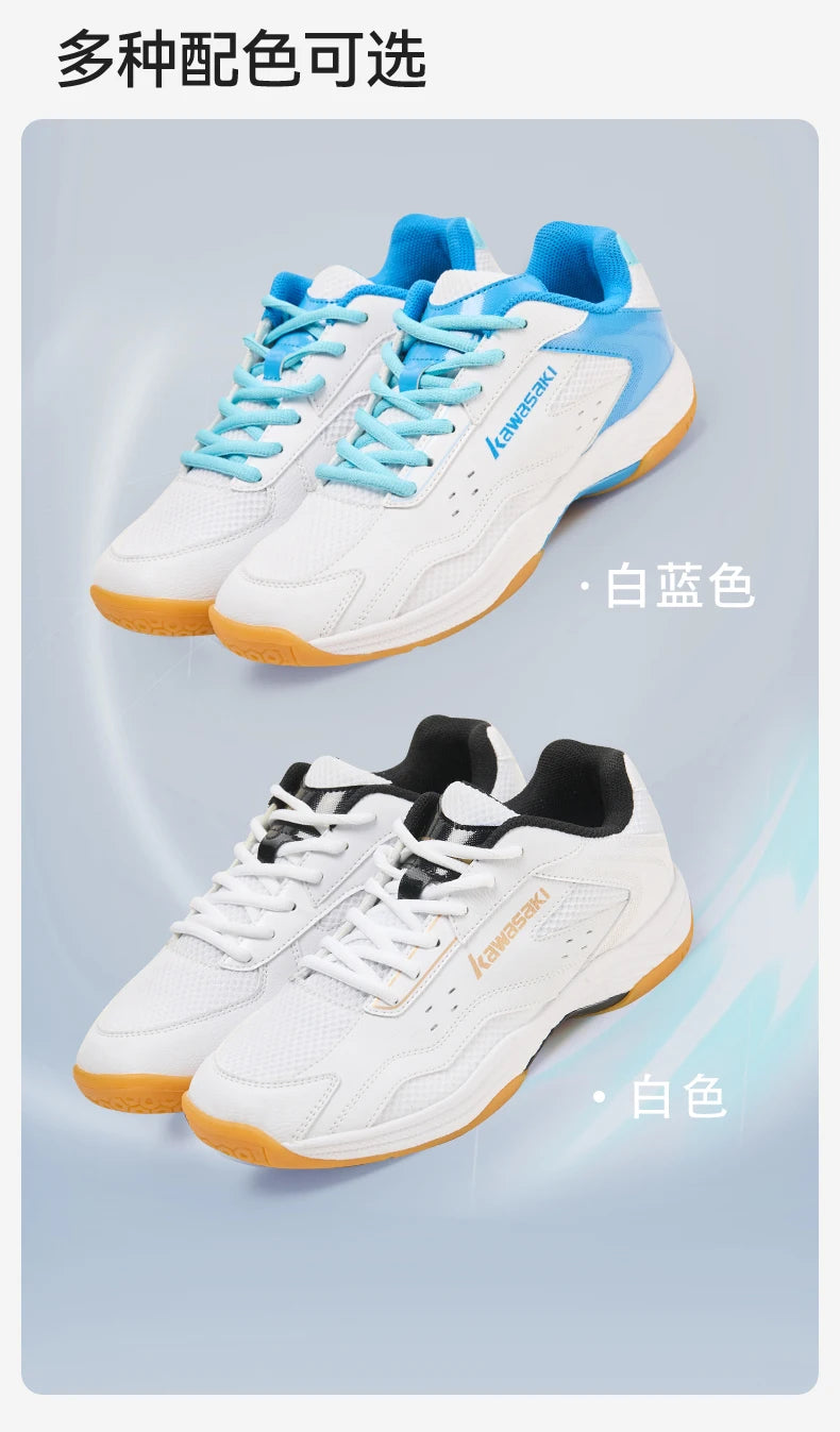 Kawasaki Shoe Men's Sneakers K1B50-C32023&C32011 Anti Twist Technology Professional Table Tennis Badminton Shoes Man Trainers