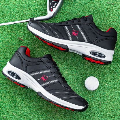 OIMKOI Men Golf Shoes Casual Breathable Waterproof Non-slip Golf Outdoor Training Shoes