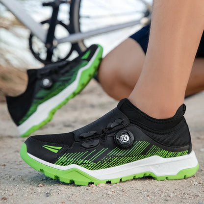 Outdoor Mountain Bike Riding Shoes With Anti Slip Soles Suitable For Riding Sports Shoes That Are Lightweight Sizes For 39-46