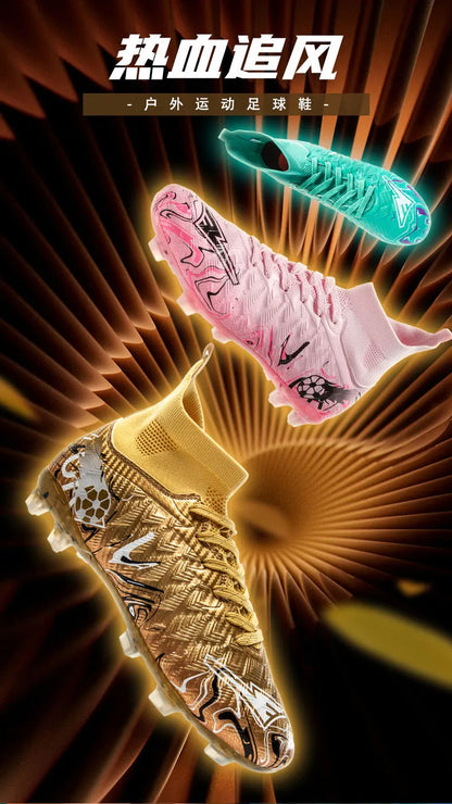 New Men Professional Soccer Shoes Non-slip Football Boots Unisex Breathable Futsal Sports New Cleats Drop Shipping Ultralight