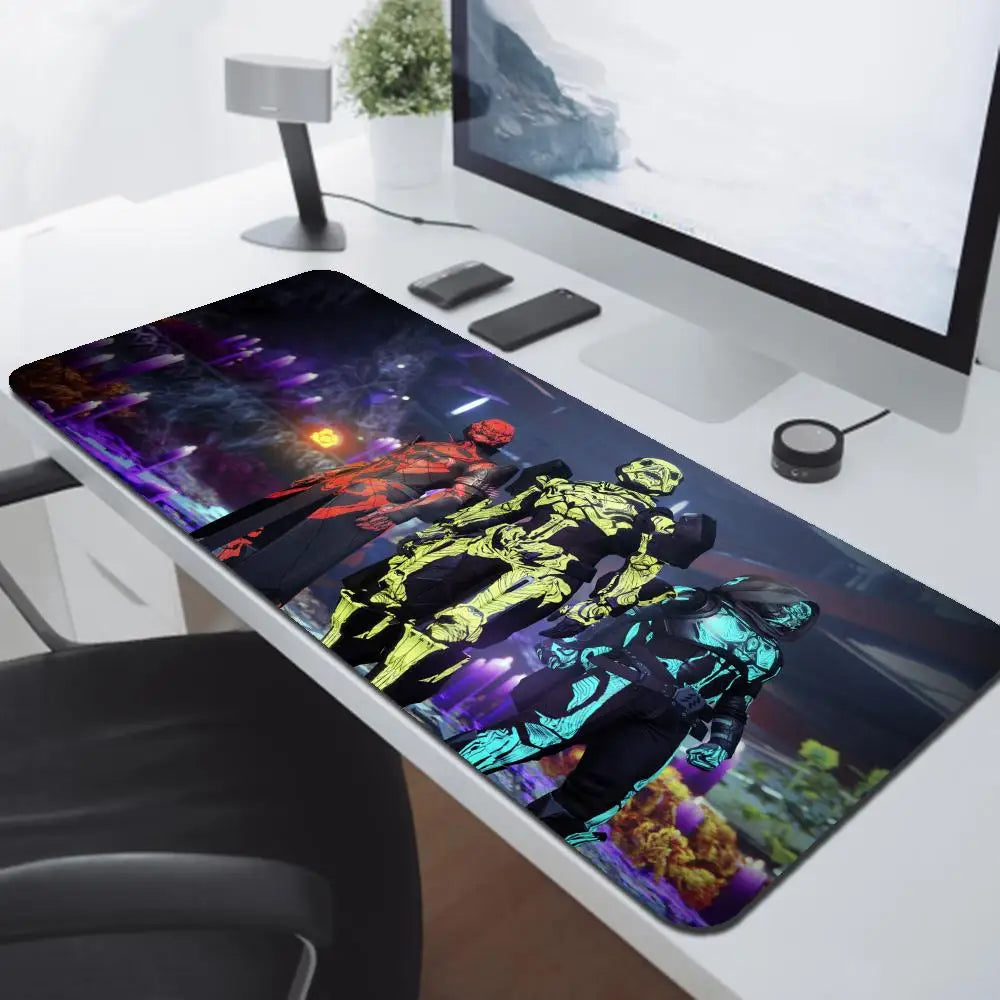 Destiny 2 Mouse Pad Cartoon Lockedge Large Gaming Pad Computer Gamer Keyboard Mouse Mat Desk Mousepad for PC Desk Pad