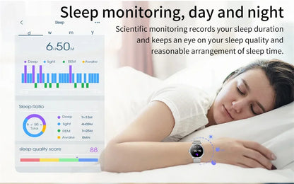 AMOLED Screen Smart Watch Heart Rate Blood Oxygen Fashion Ladies Bracelet 2023 Bluetooth Call Smartwatch Womoen For Android IOS