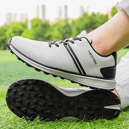 Waterproof Men's Golf Shoes Professional Lightweight Golfer Footwear Outdoor Golfing Sport Trainers Athletic Sneakers Brand