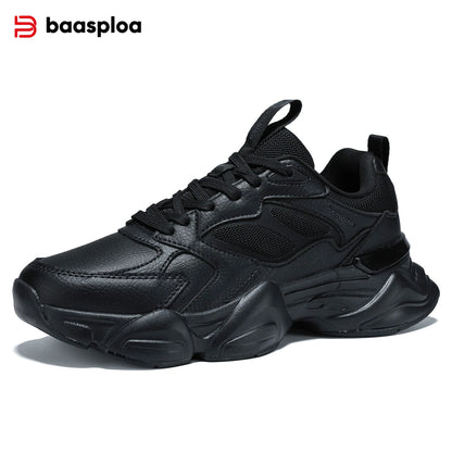 Baasploa Women Running Sneakers Brand Mesh Breathable Comfort Walking Shoes Outdoor Anti-slip Female Casual Jogging Sports Shoes