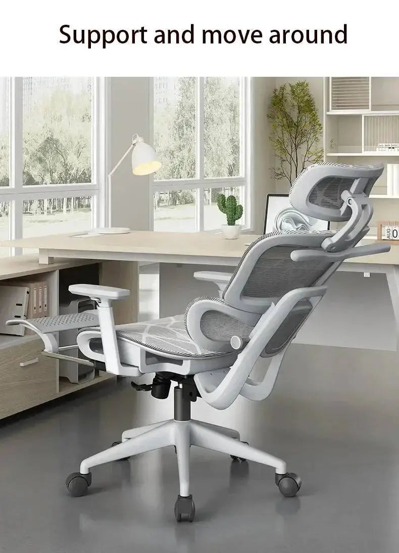 Support, Electronic Gaming Seat Computer Chair Back Adjustable Ergonomic Free Delivery Office Chair Wheelchair Furniture