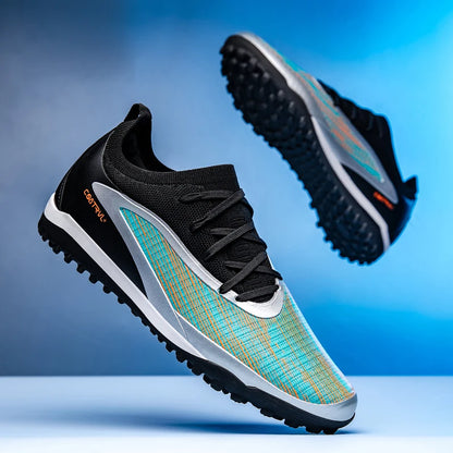 New Men Football Boots Non Slip Soccer Shoes Sport Outdoor Cleats Breathable Adult Long Spikes Training Boys Match Comfortable