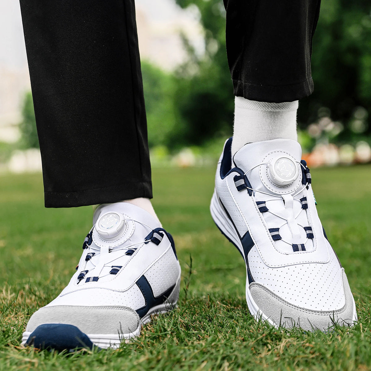 Buty golfowe Modne Proste Wygodne i oddychające Nadają się do uprawiania sportów na świeżym powietrzu Odzież codzienna do spacerów, wędrówek i podróży 10