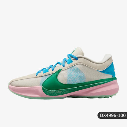 Oryginalne męskie buty do koszykówki Nike ZOOM FREAK 5 EP z amortyzacją DX4996-100