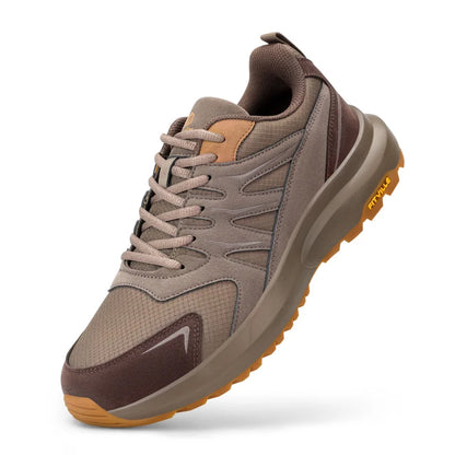 FitVille extra breda sneakers för män, vandrings- och promenadskor, bred tåbox, lätt löparsko för platta fötter med fotvalvsstöd