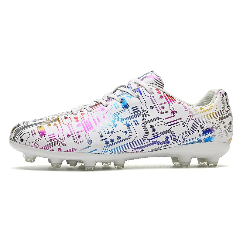 Men's Football Shoe Association Quick Five Up Football Nail Anti slip Professional Ultra Light Training Football Boot Turf