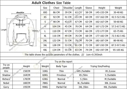 Children's Fortnite 2024 Sweatshirt 3D Digital Printed Hoodie Men's and Women's Pullover Jacket Long Sleeve Children's Gift