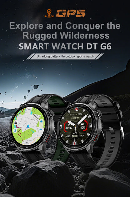 New 4GB Storage Smart Watch GPS Offline Map Local Music Video 200+Custom Dial Swim Outdoor Sport Explosion-proof Military Watchs