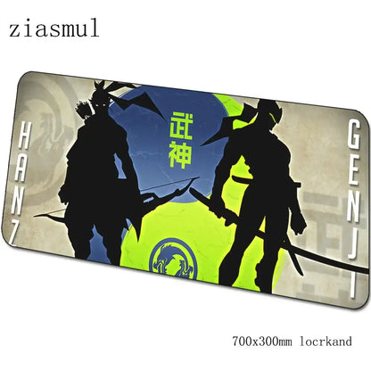 Tappetino mouse Overwatch cartoon per computer 700x300x3mm, tappetino gaming grande Indie Pop per mouse e tastiera, giochi PC gamer da scrivania