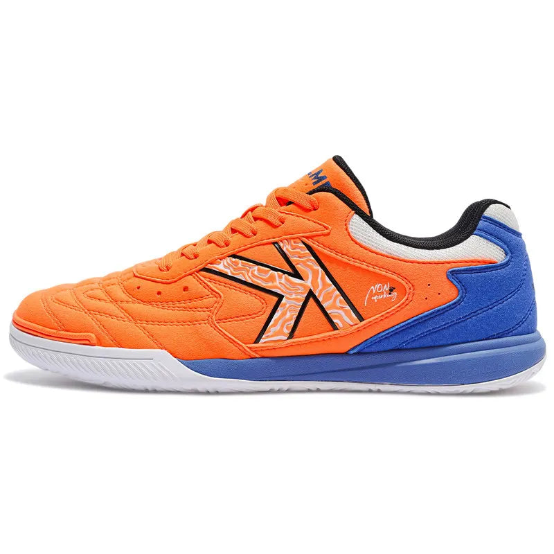 Kelme Indoor Football Shoes Adult Flat Sole Youth Match Five-a-side Training Soccer Cleats Men's Futsal Sneakers