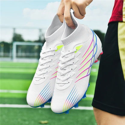 2026 Superfly FG Football Boots Outdoor Soccer Cleat Black Shoes Soft Sport Professional Shoes Breathable Comfortable Boots Plus