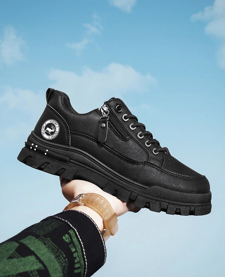 Men's Casual Sports Outdoor Hiking Trendy Fashion Comfortable Thick-Soled Street Board Shoes