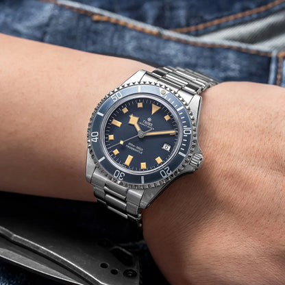 Thorn T023 V3 40mm Men Diving Watch PT5000 Automatic Movement Mechanical Vintage Watches 200m Water Resistance Sapphire