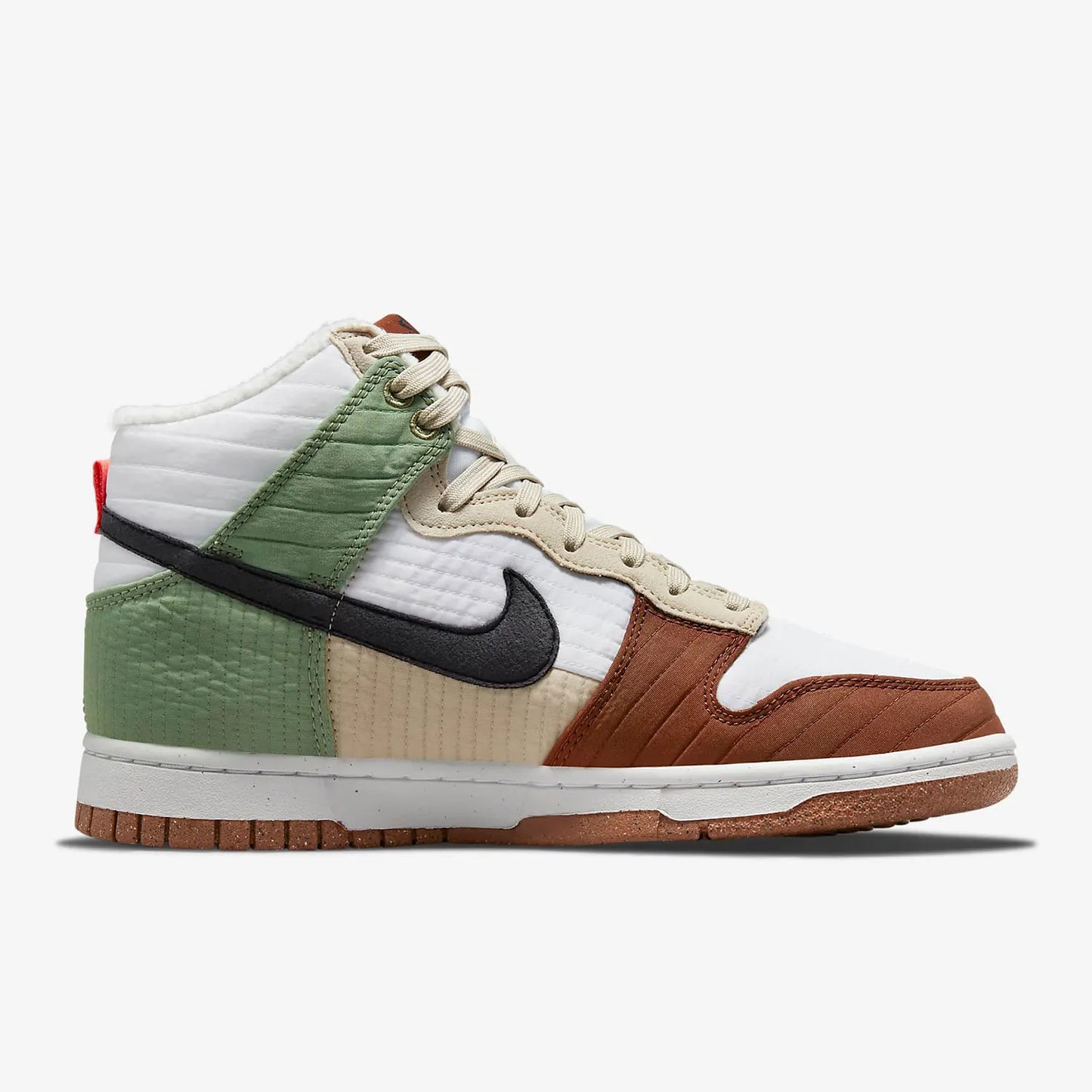 Nike genuínos DUNK HIGH LX NEXT Ténis unissexo com forro em velo DN9909-100