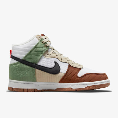 Nike genuínos DUNK HIGH LX NEXT Ténis unissexo com forro em velo DN9909-100