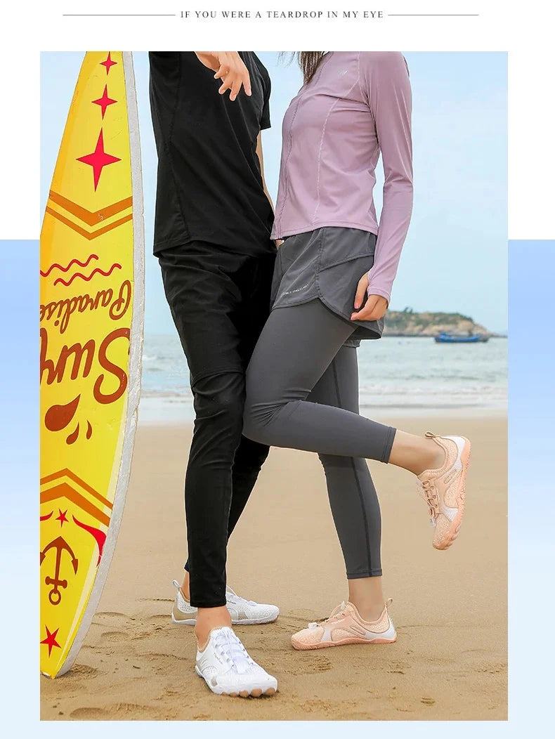 Aqua Shoes Water Shoes Upstream Wading Barefoot Beach Shoes Adults Gym Outdoor Training Footwear Unisex Quick-Drying Breathable