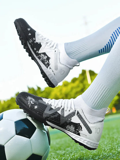Нови мъжки футболни обувки Society Cleats, професионални футболни обувки за зала, бързи футболни бутонки за терен, оригинални тренировъчни маратонки за момчета